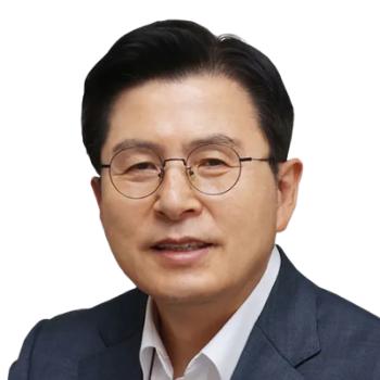 황교안 정치인 만나기 이미지